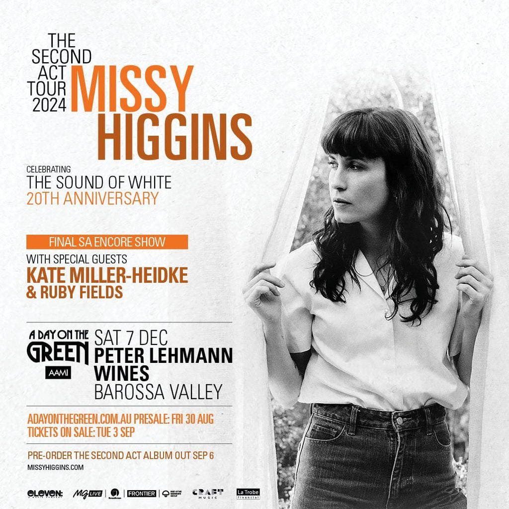 A Day On The Green - Missy Higgins "The Second Act Tour" - 7th December 2024 - Peter Lehmann Wines