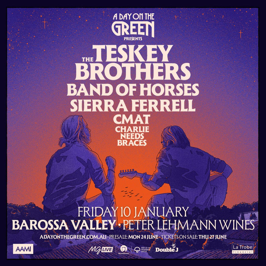 A Day On The Green - The Teskey Brothers - 10th January 2025 - Peter Lehmann Wines